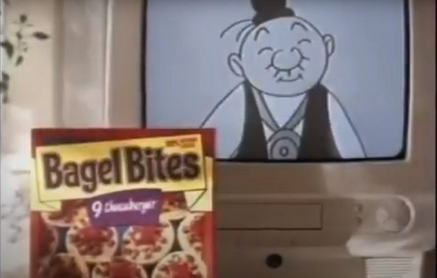 Bagel Bites Retro Commercial